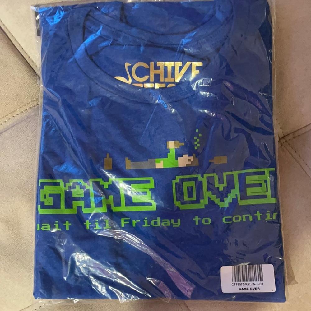 The Chive Game Over Ladies Large TShirt